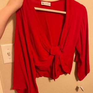 Impeccable pig tie top NWT